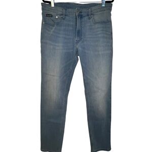 Calvin Klein Men’s Slim Fit Light Wash Jeans